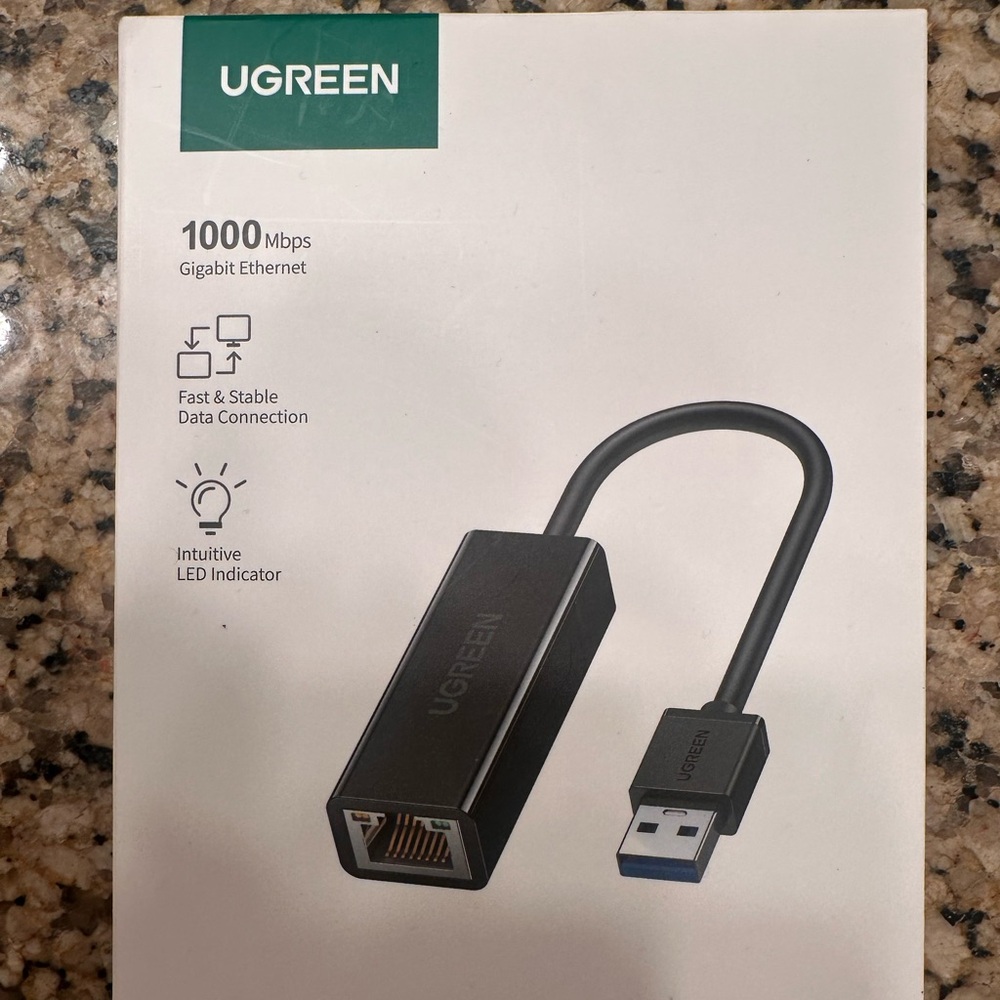 UGREEN USB 3.0 to Gigabit Ethernet Adapter